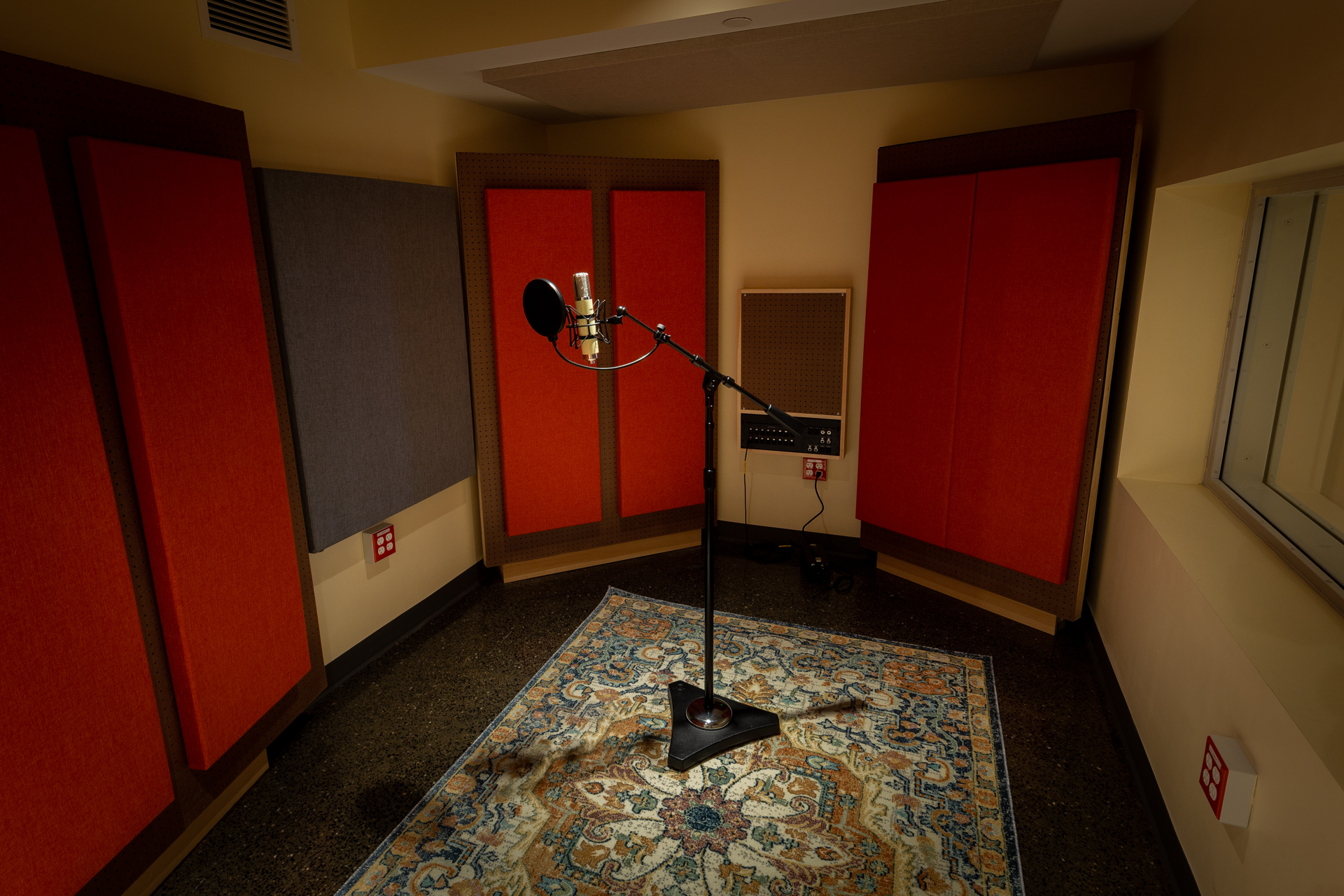 Studio A Upper Isolation Booth